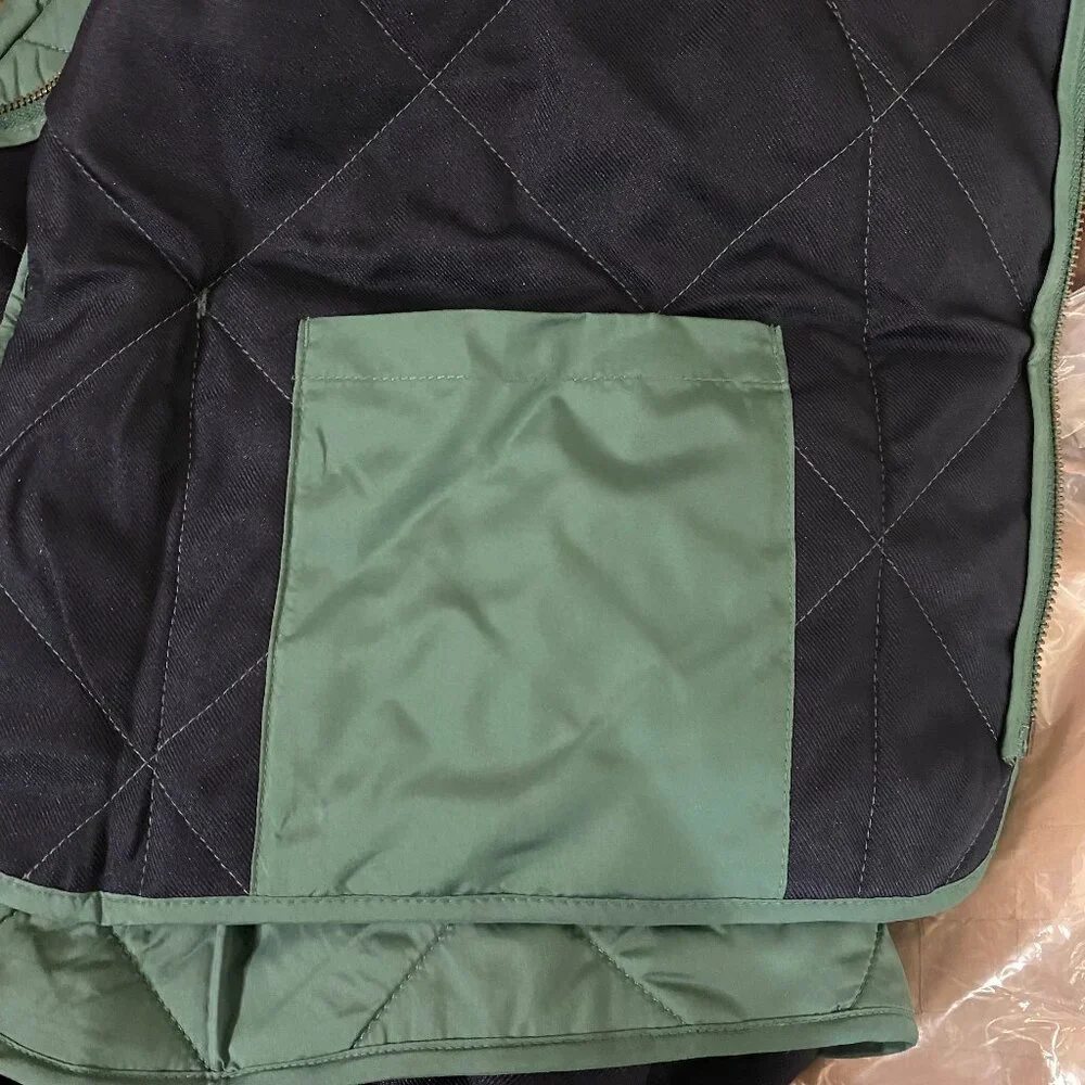 J. Crew Quilted Walker Vest M